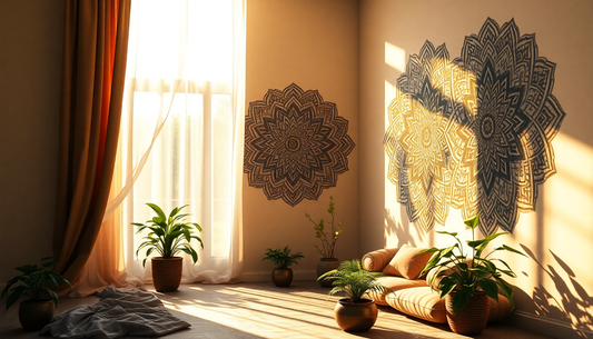 Elevate Your Space: Infusing Spiritual Serenity with Mandala Designs